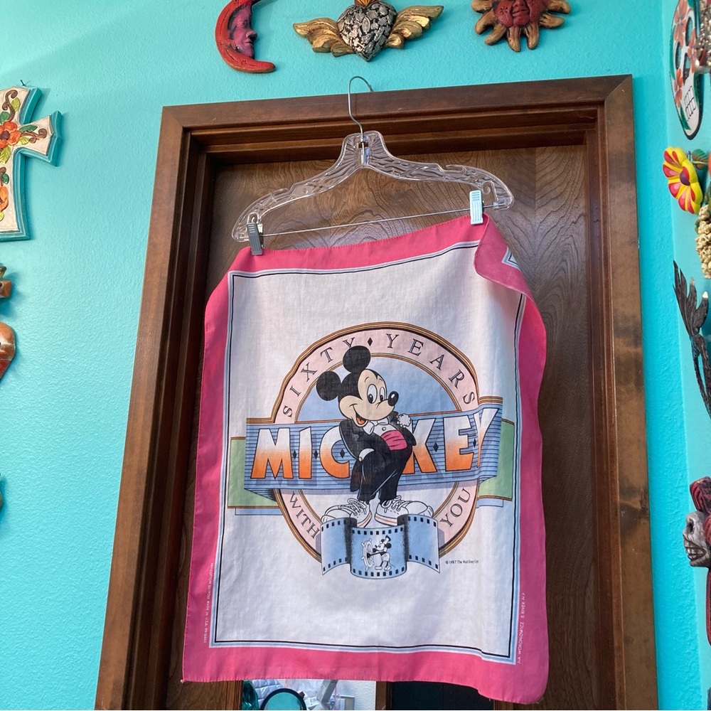 1987 Disney 60th Anniversary Bandana